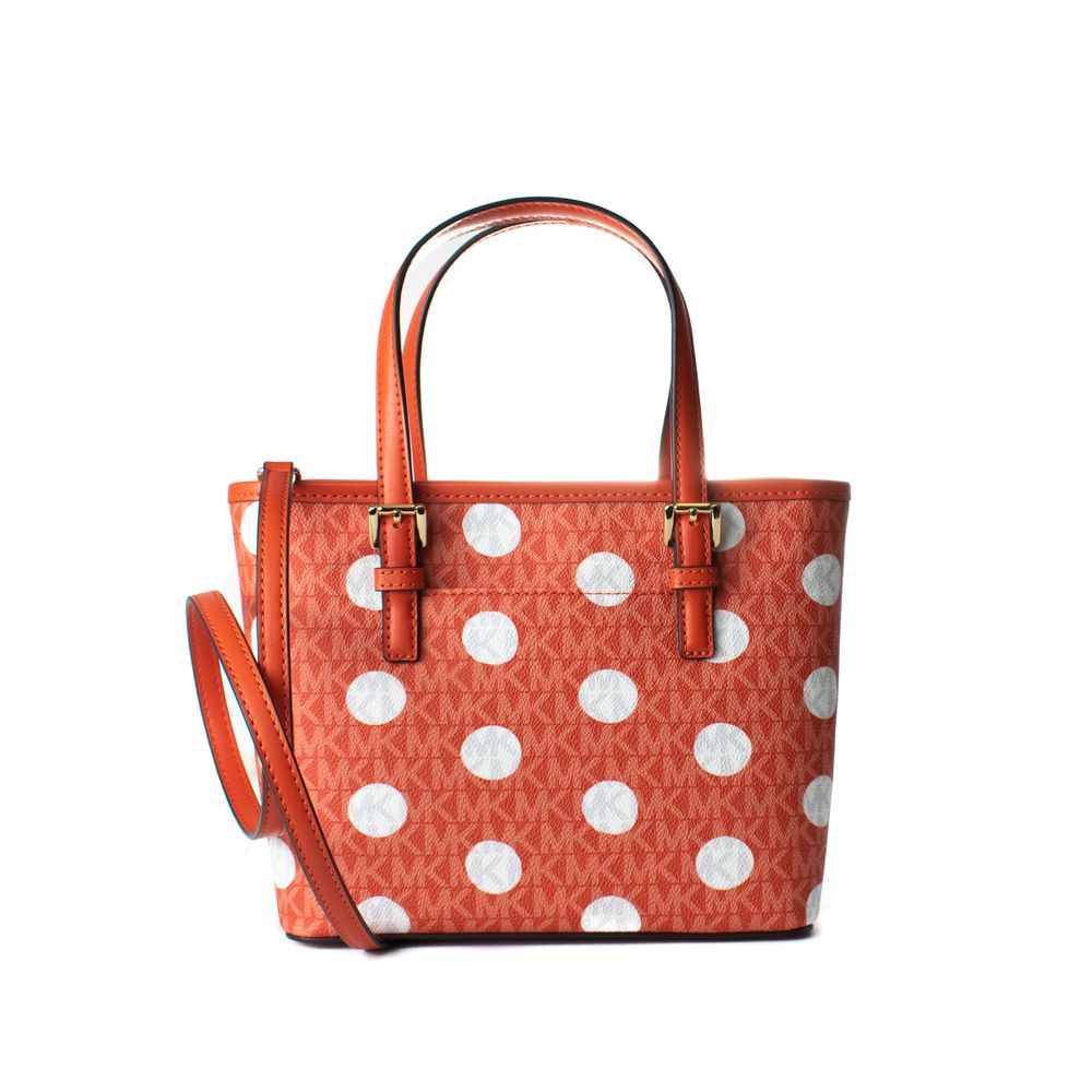 Borsa Tote Michael Kors in Tela Arancione