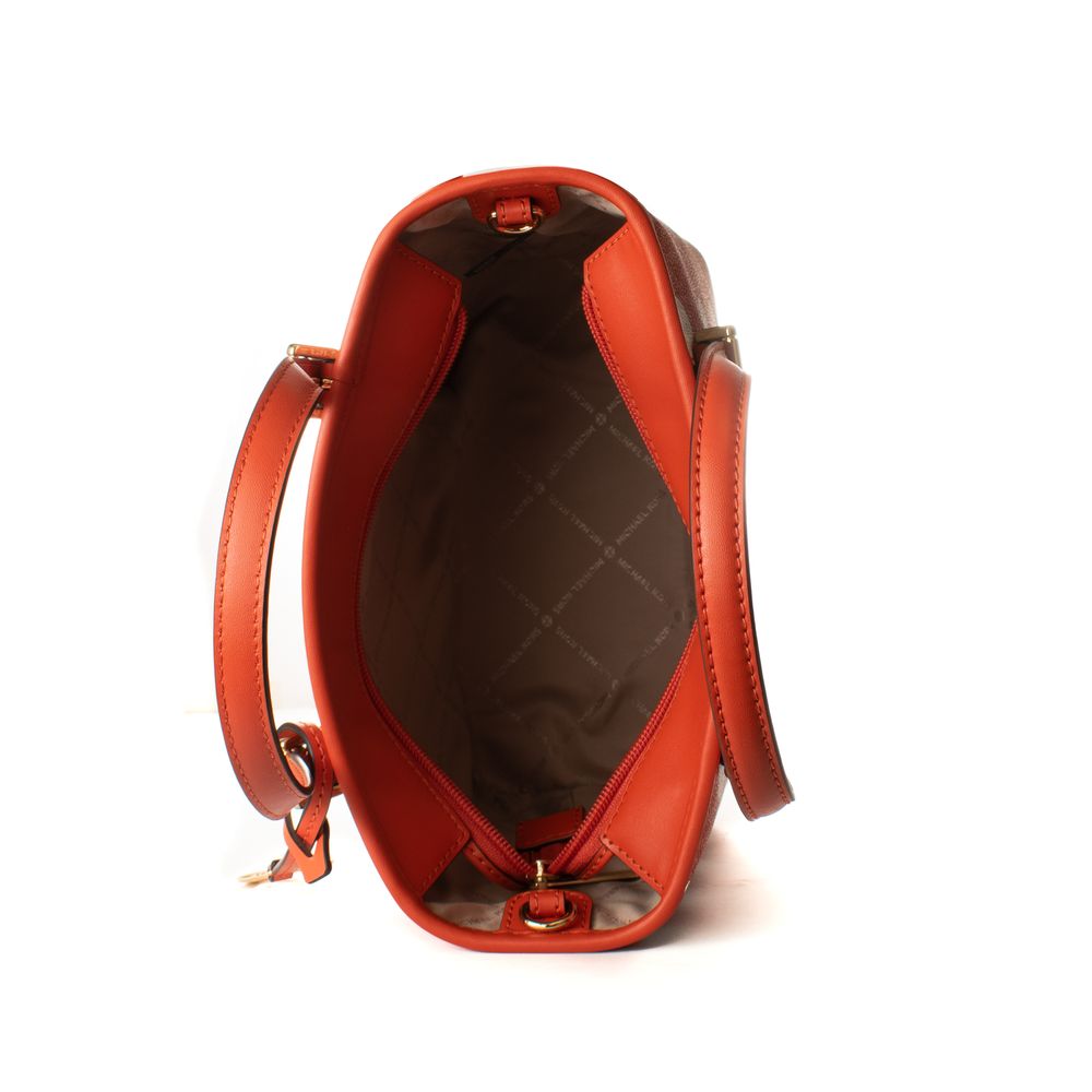Borsa Tote Michael Kors in Tela Arancione