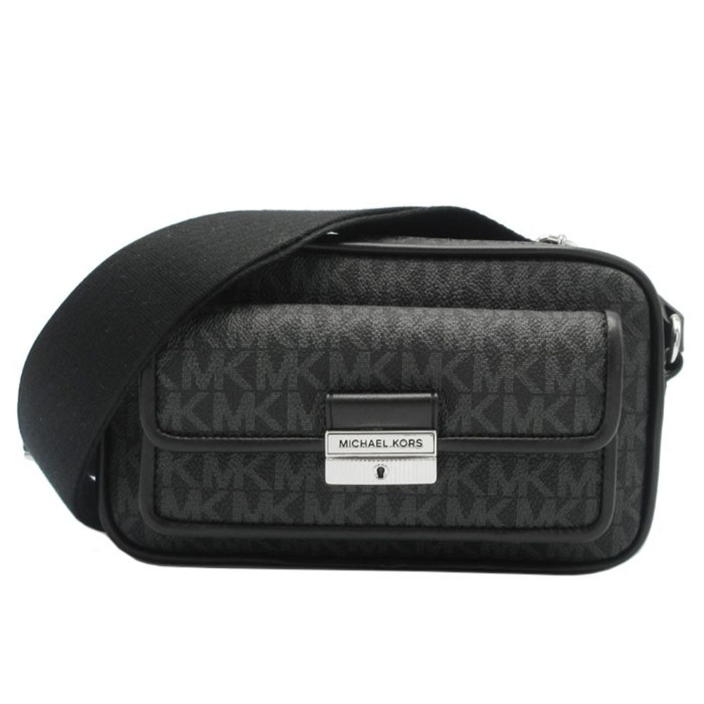 Borsa a tracolla Michael Kors in tela nera