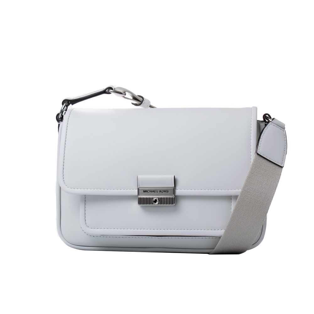 Borsa a tracolla Michael Kors in pelle bianca