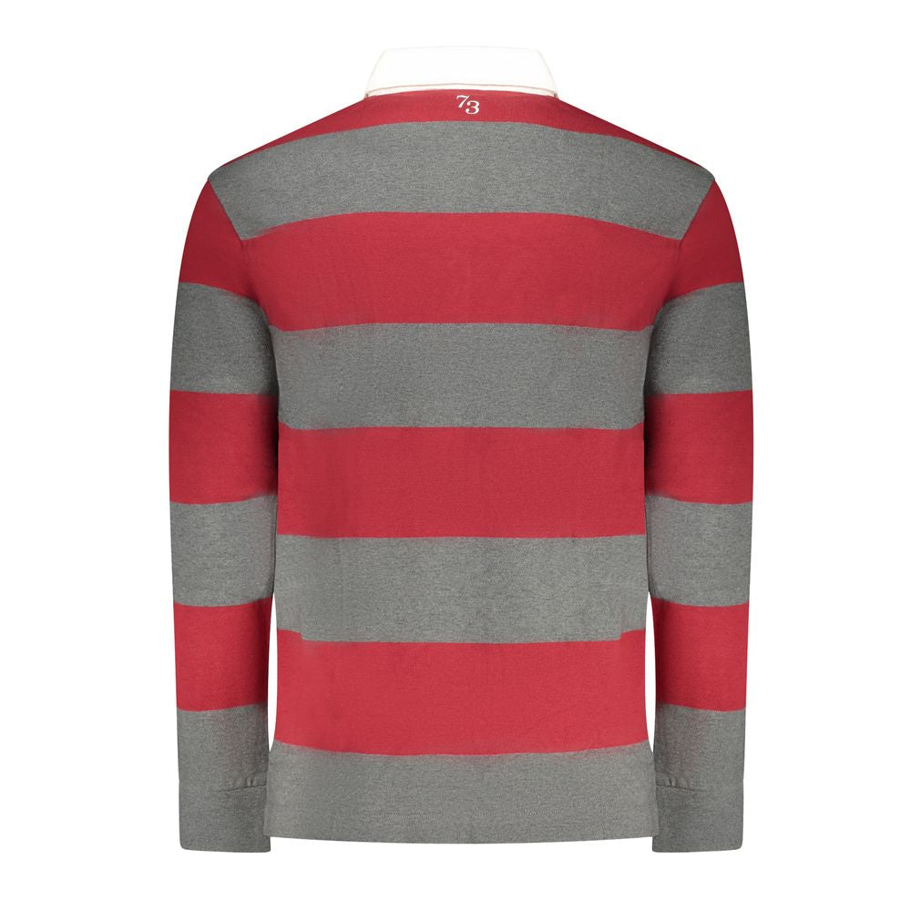 Polo da Uomo Pepe Jeans Rosso in Cotone