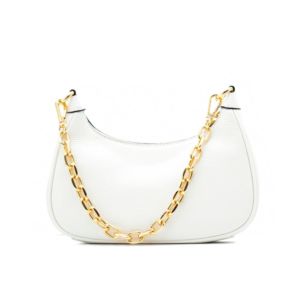 Borsa a tracolla Michael Kors in pelle bianca