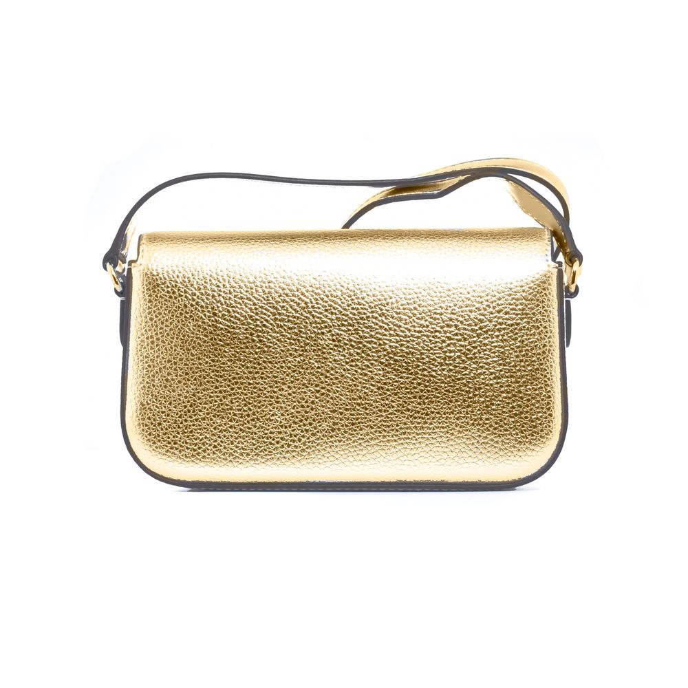 Borsa a tracolla Michael Kors in pelle dorata