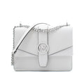 Borsa a tracolla Michael Kors in pelle bianca