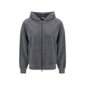 Felpa Brunello Cucinelli in cotone grigio