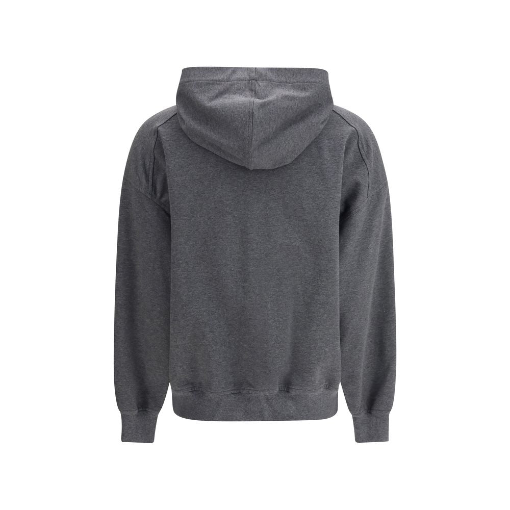 Felpa Brunello Cucinelli in cotone grigio