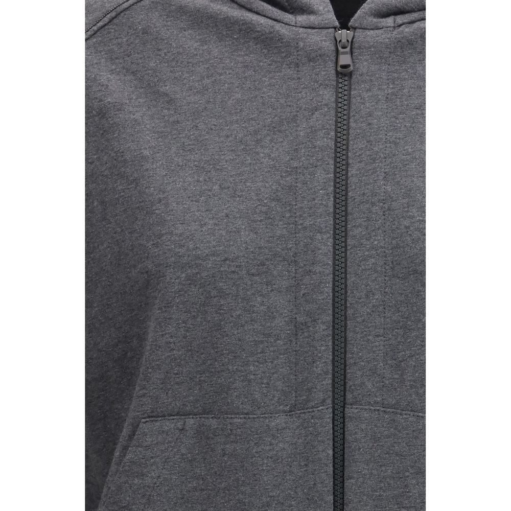 Felpa Brunello Cucinelli in cotone grigio