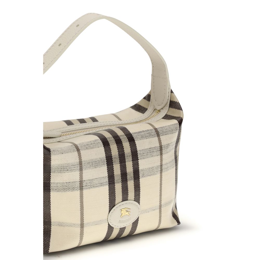 Burberry Beige Cotton Shoulder Bag