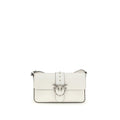 Borsa a tracolla PINKO in pelle bianca