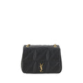 Borsa a tracolla Saint Laurent in pelle di vitello nera Bos Taurus