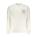 Felpa da uomo Tommy Hilfiger in cotone bianco