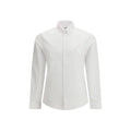 Camicia in cotone bianca Burberry