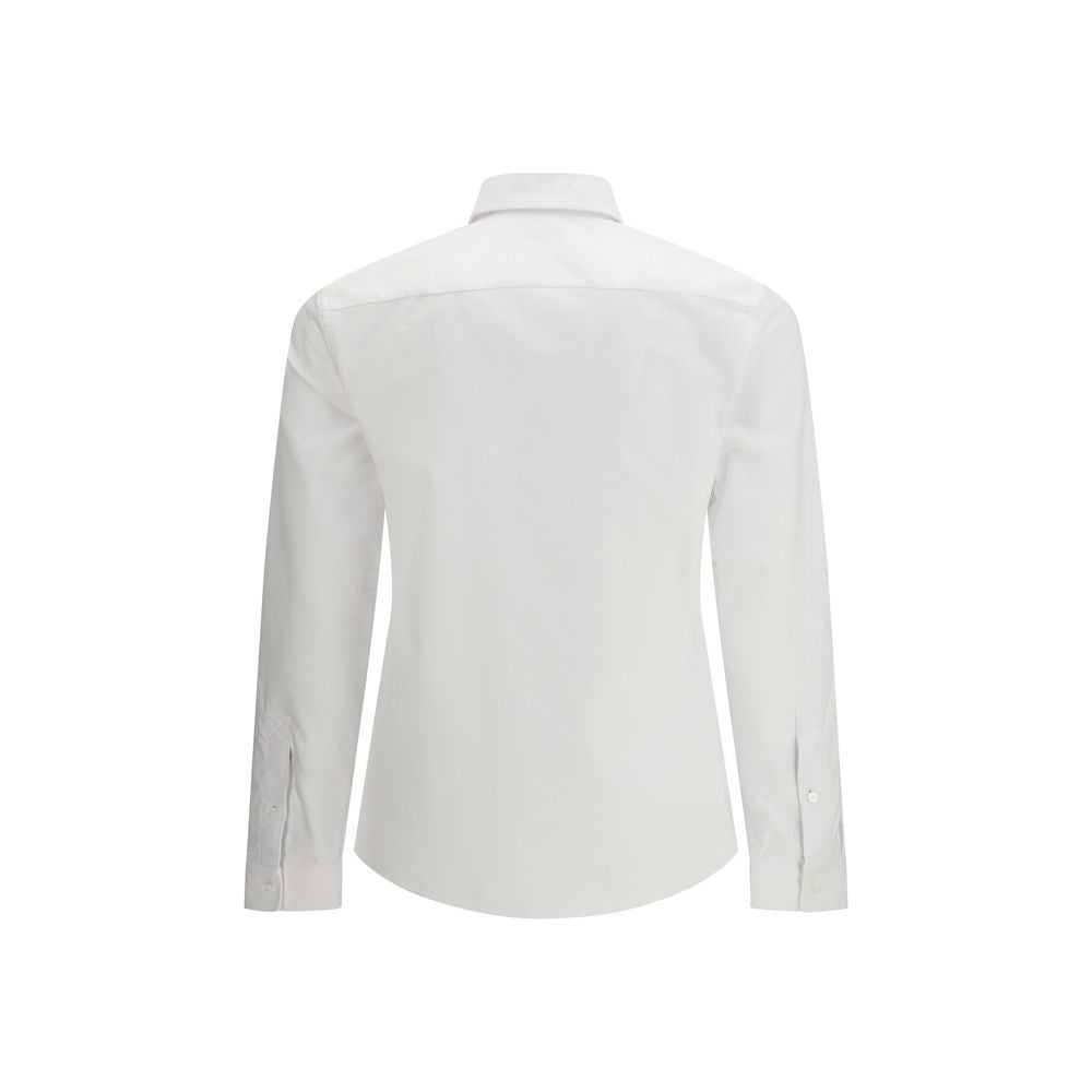 Camicia in cotone bianca Burberry