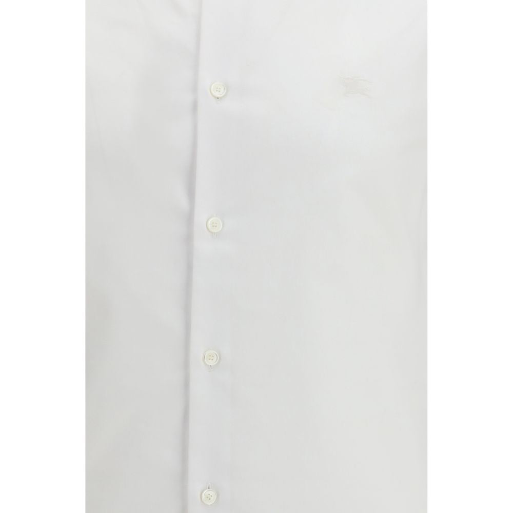 Camicia in cotone bianca Burberry