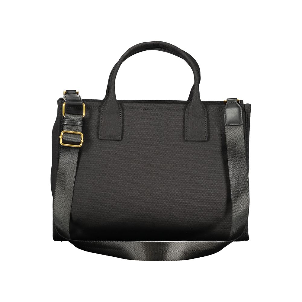 Borsa Tote da Donna Twinset in Cotone Nero