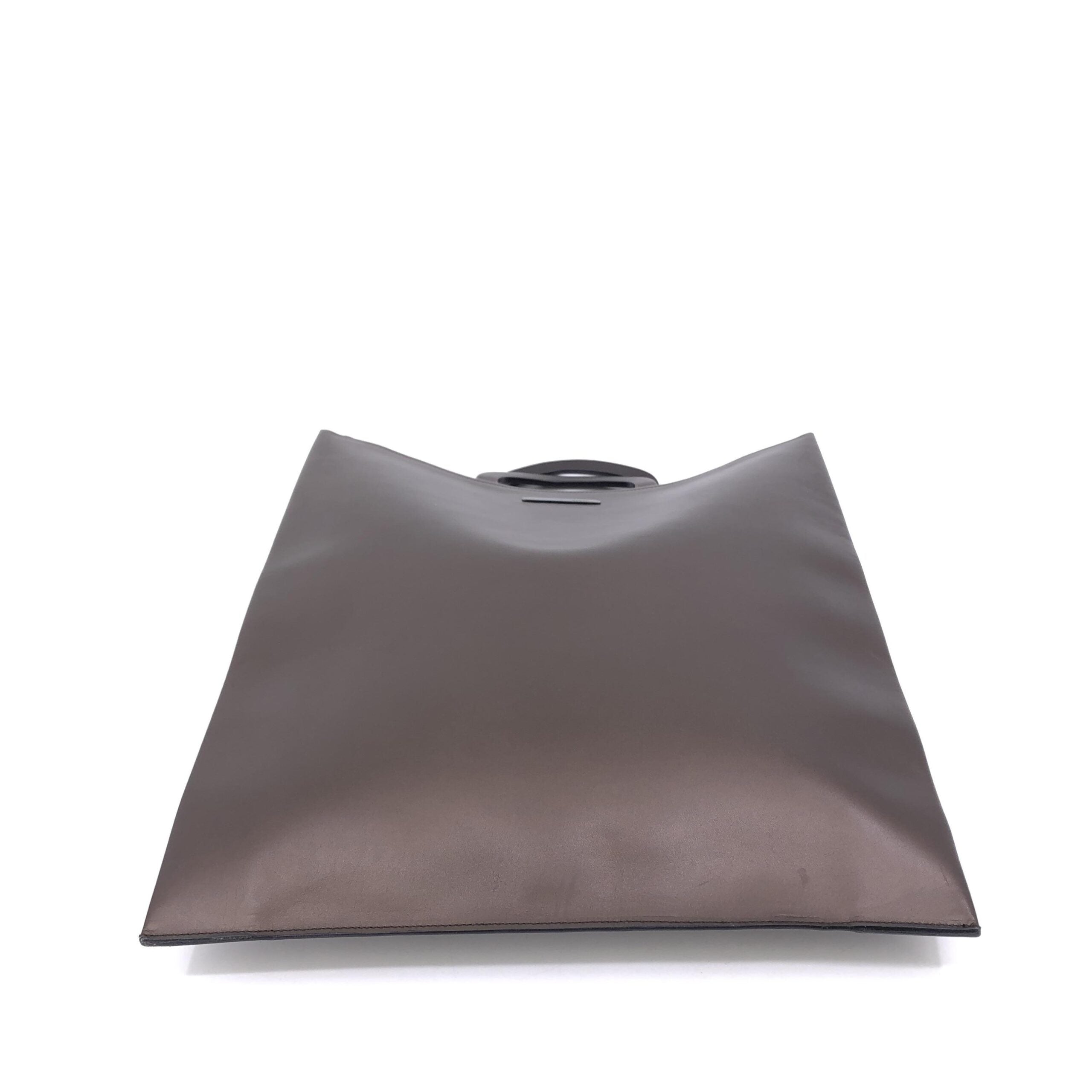Borsa a mano Gucci in pelle marrone
