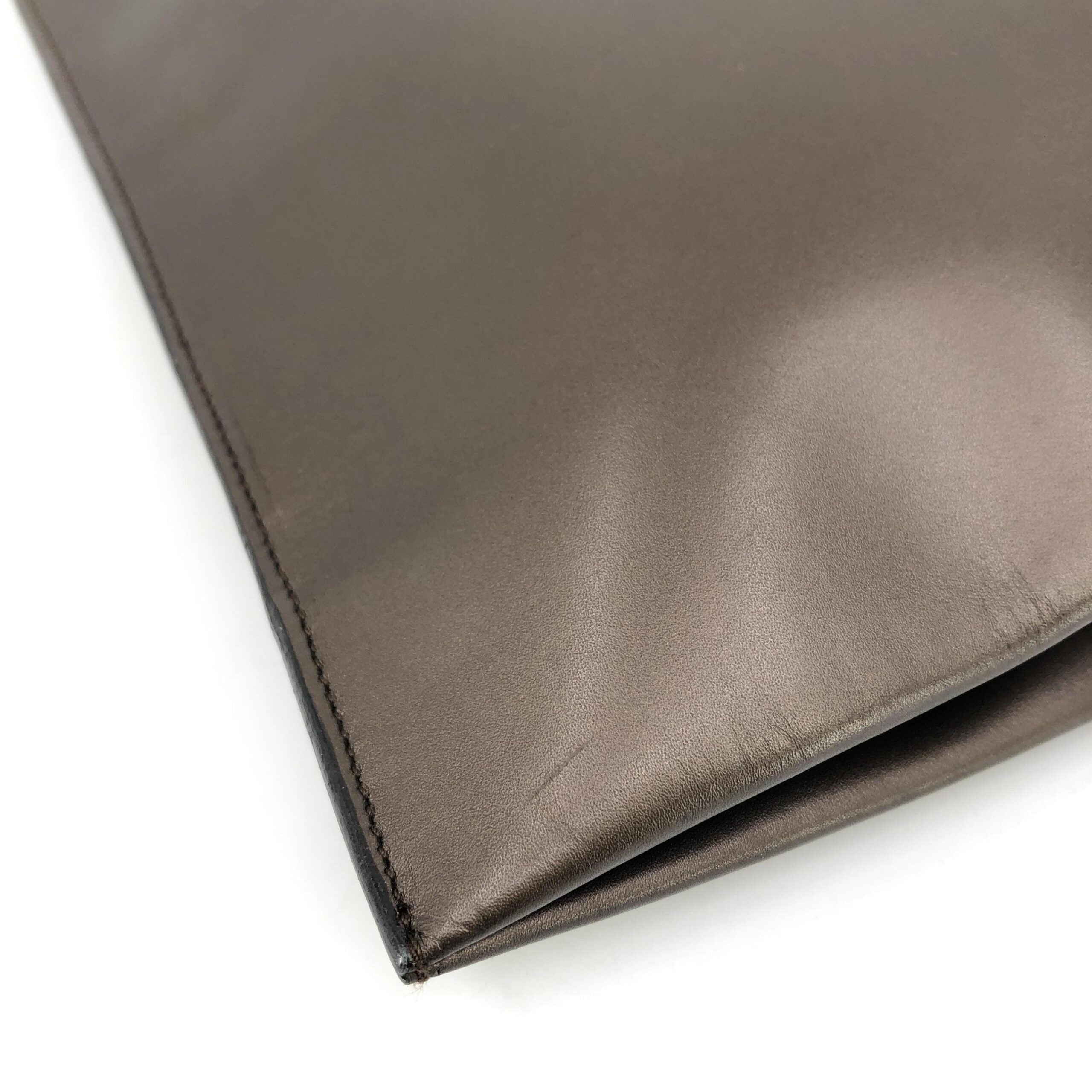 Borsa a mano Gucci in pelle marrone
