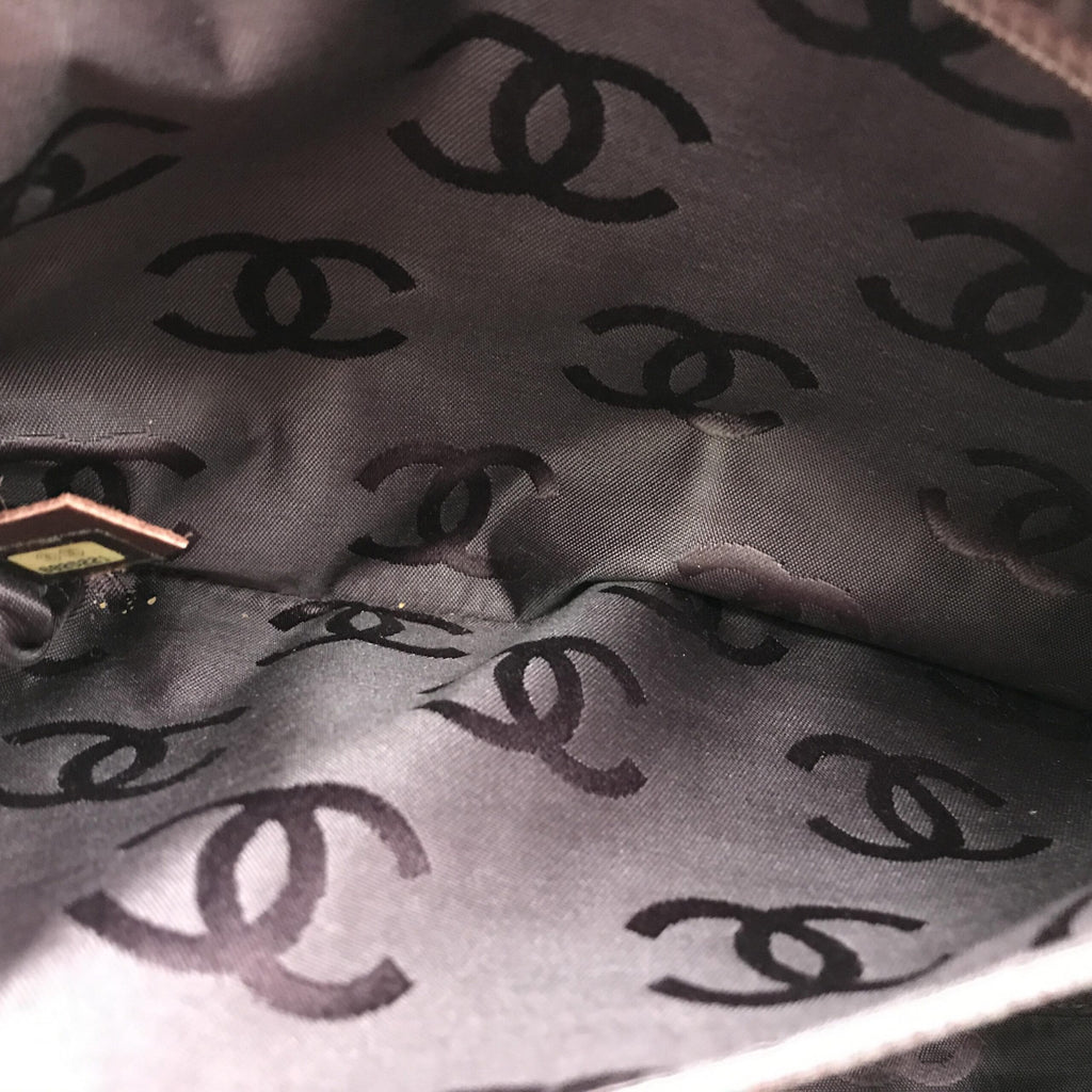 Borsa Chanel Wild Stitch Mini Boston rossa