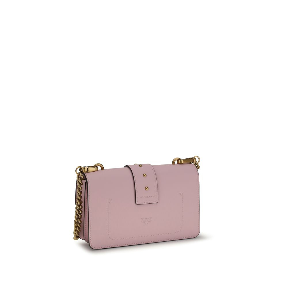 PINKO Borsa a Tracolla Multicolor in Pelle di Vitello Bos Taurus