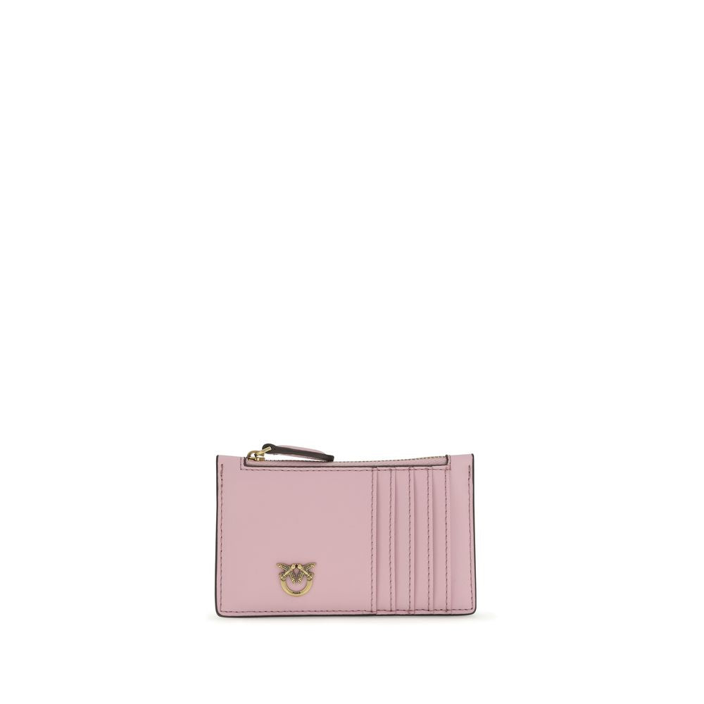 PINKO Portafoglio Multicolor in Pelle di Vitello Bos Taurus