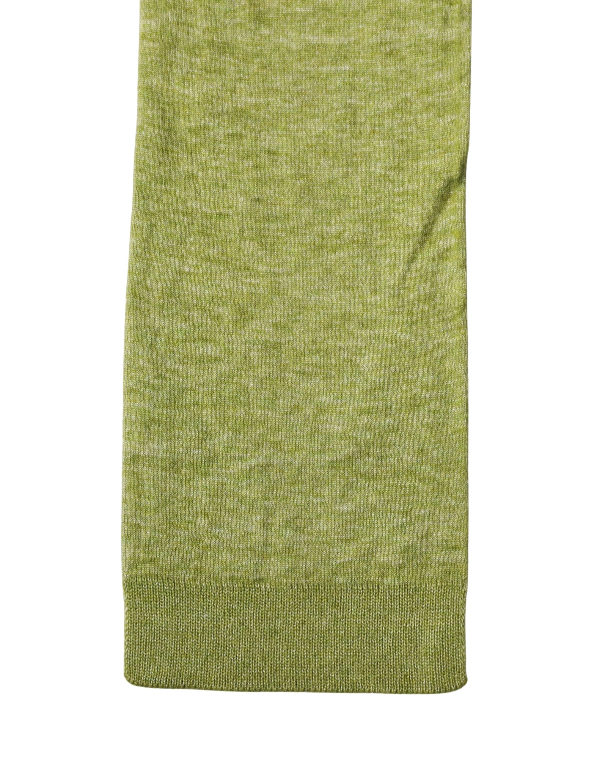 Dolce & Gabbana Foulard da collo in cashmere a maglia verde 280 cm x 11 cm Sciarpa da uomo