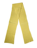 Foulard da collo in maglia di cotone giallo Dolce & Gabbana 270 cm x 31 cm Sciarpa da uomo