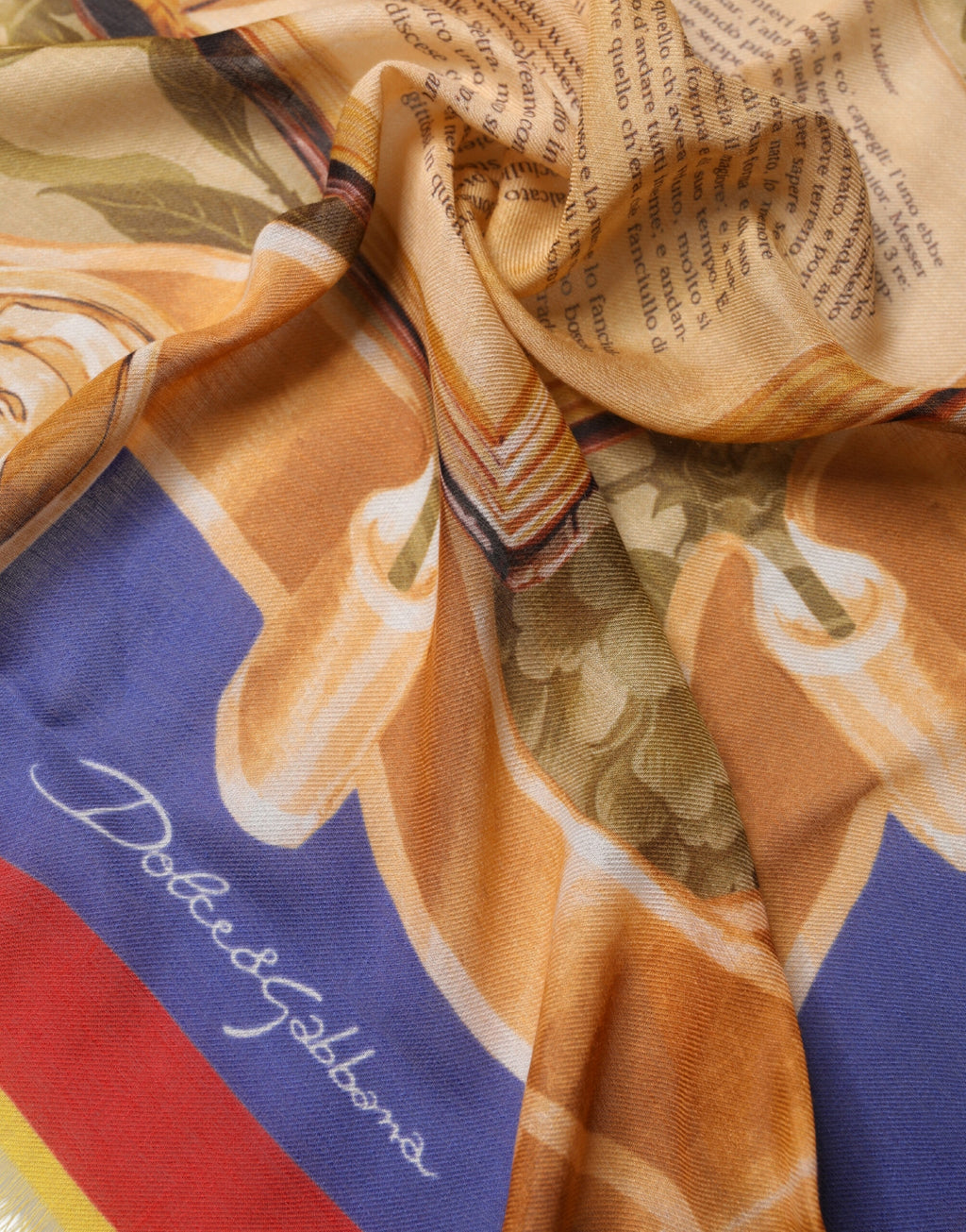 Sciarpa/Stola Dolce & Gabbana Multicolor Italy China 140cm x 130cm