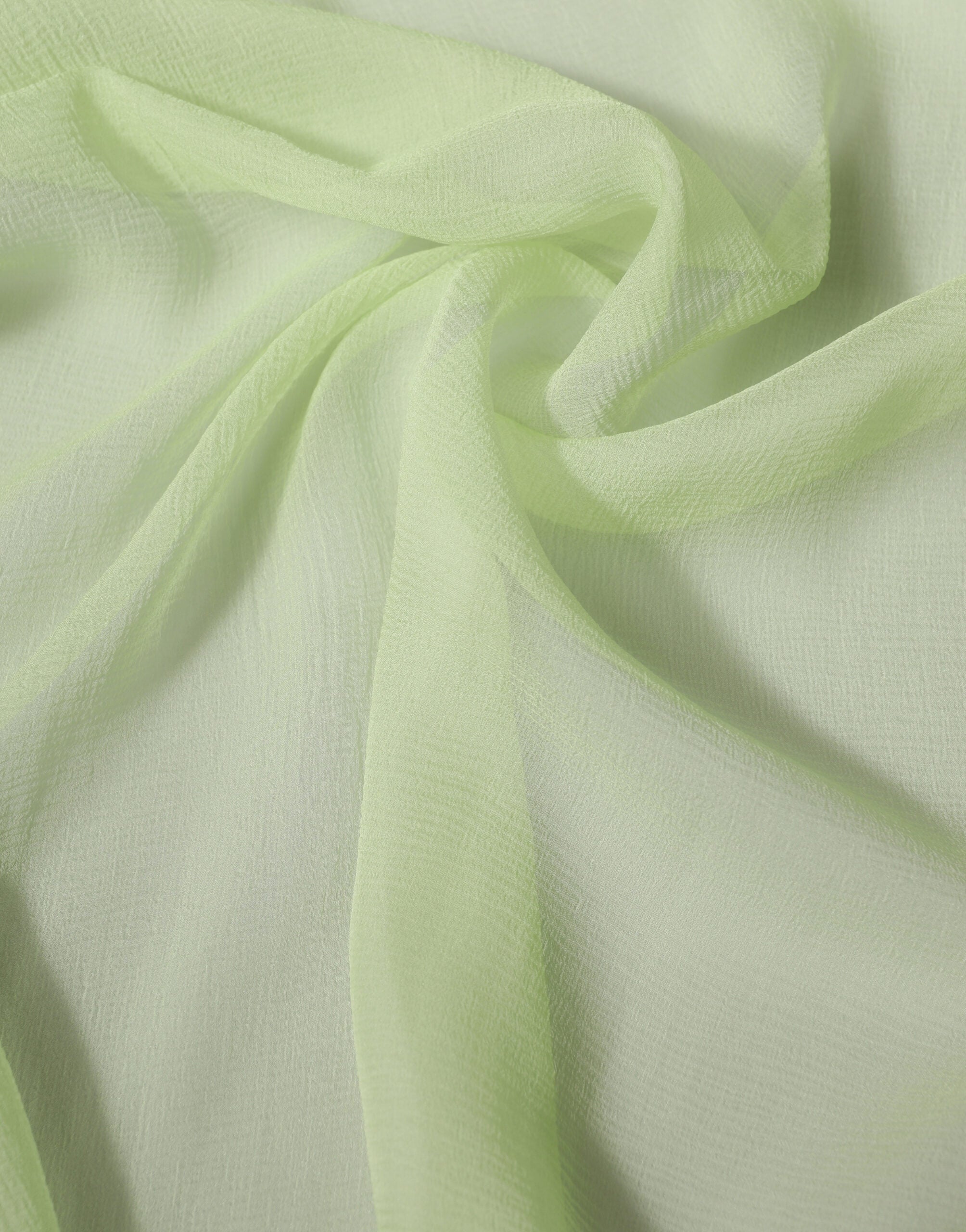 Sciarpa/stola copricollo in seta verde chiaro Dolce & Gabbana 200cm x 134cm
