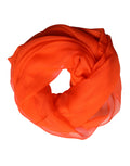 Dolce & Gabbana Sciarpa foulard scialle in seta rosso vivo 132cm x 98cm