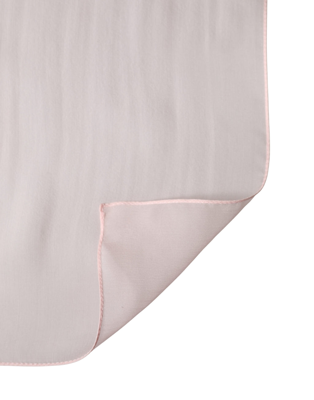 Foulard sciarpa in seta rosa chiaro Dolce & Gabbana 91,5 cm x 88 cm