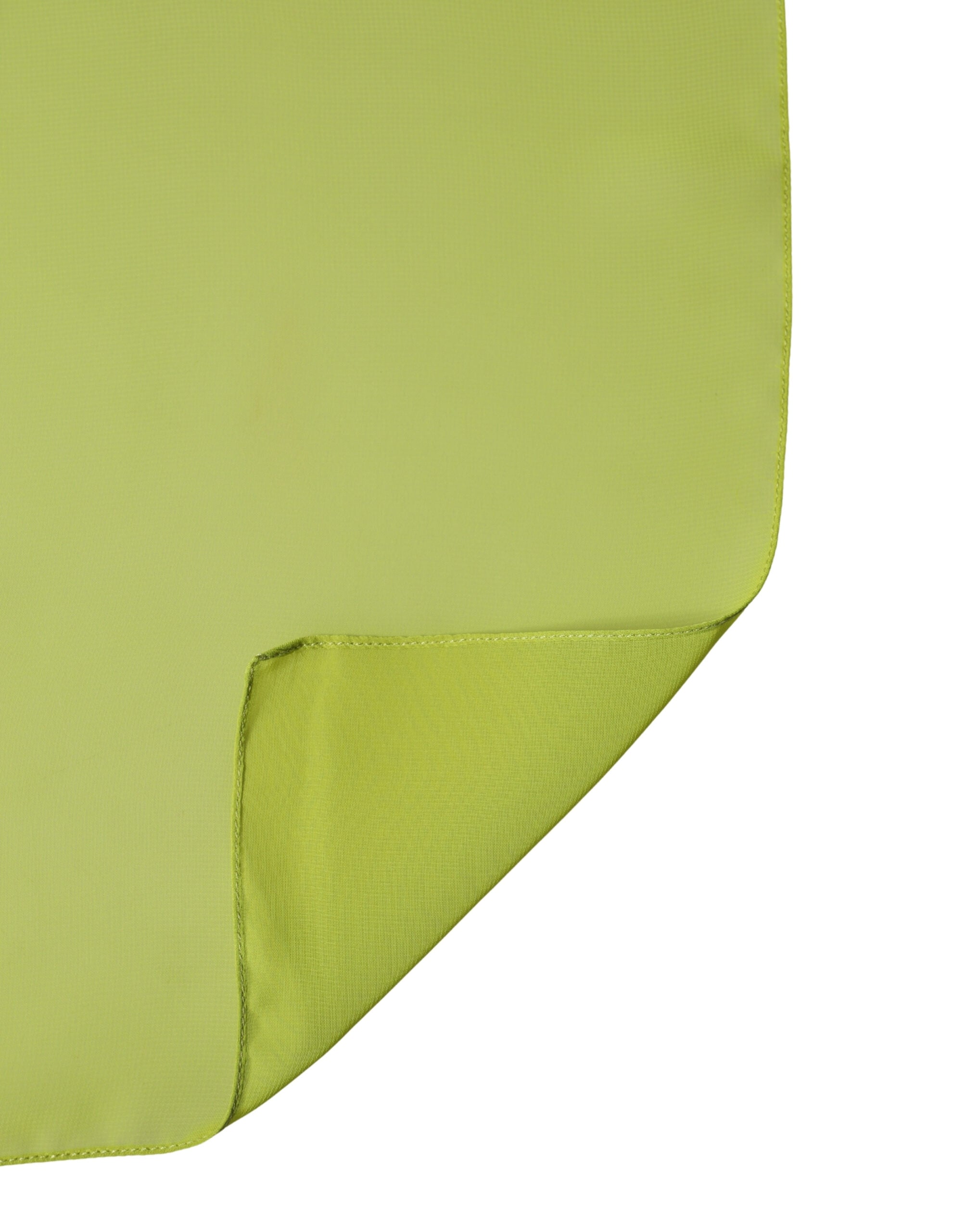 Sciarpa Foulard Dolce & Gabbana Giallo Verde Avvolgicolllo 131cm x 99.5cm