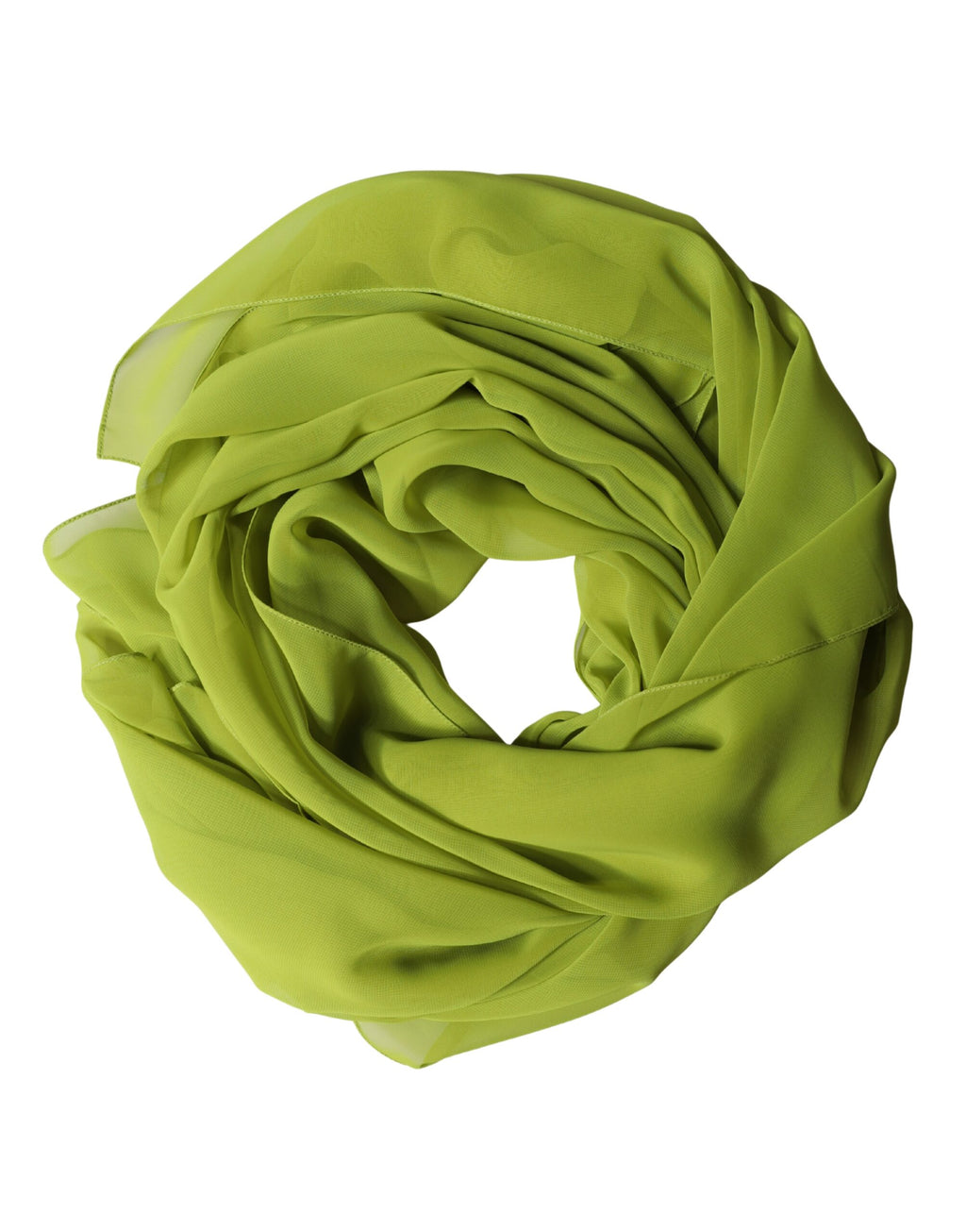 Sciarpa Foulard Dolce & Gabbana Giallo Verde Avvolgicolllo 131cm x 99.5cm