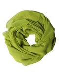 Sciarpa Foulard Dolce & Gabbana Giallo Verde Avvolgicolllo 131cm x 99.5cm