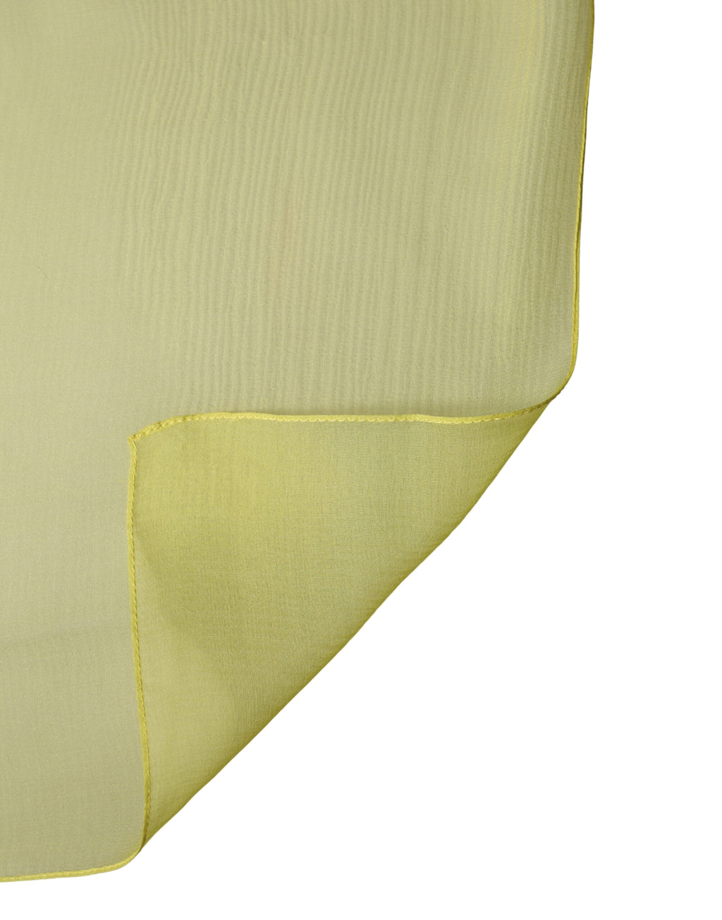 Sciarpa Dolce & Gabbana Foulard/Stola Avvolgente in Seta Gialla 120cm x 117cm