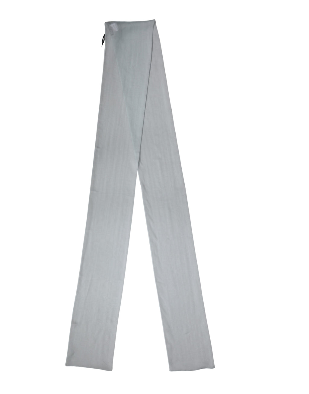 Foulard avvolgente Dolce & Gabbana Light Blue in seta, 294,5 cm x 19 cm