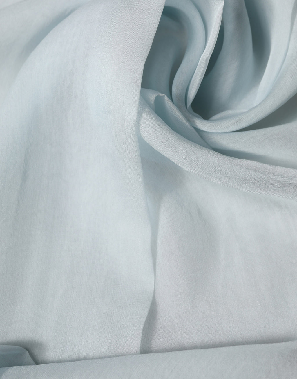 Foulard avvolgente Dolce & Gabbana Light Blue in seta, 294,5 cm x 19 cm