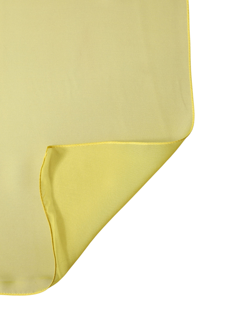 Sciarpa/Foulard Avvolgicolllo in Seta Gialla Dolce & Gabbana 133cm x 130cm