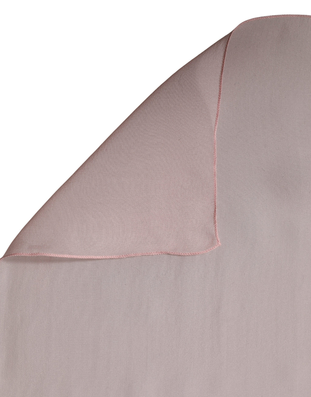 Sciarpa Foulard Stola Avvolgente da Collo in Seta Rosa Chiaro Dolce & Gabbana 272cm x 120cm