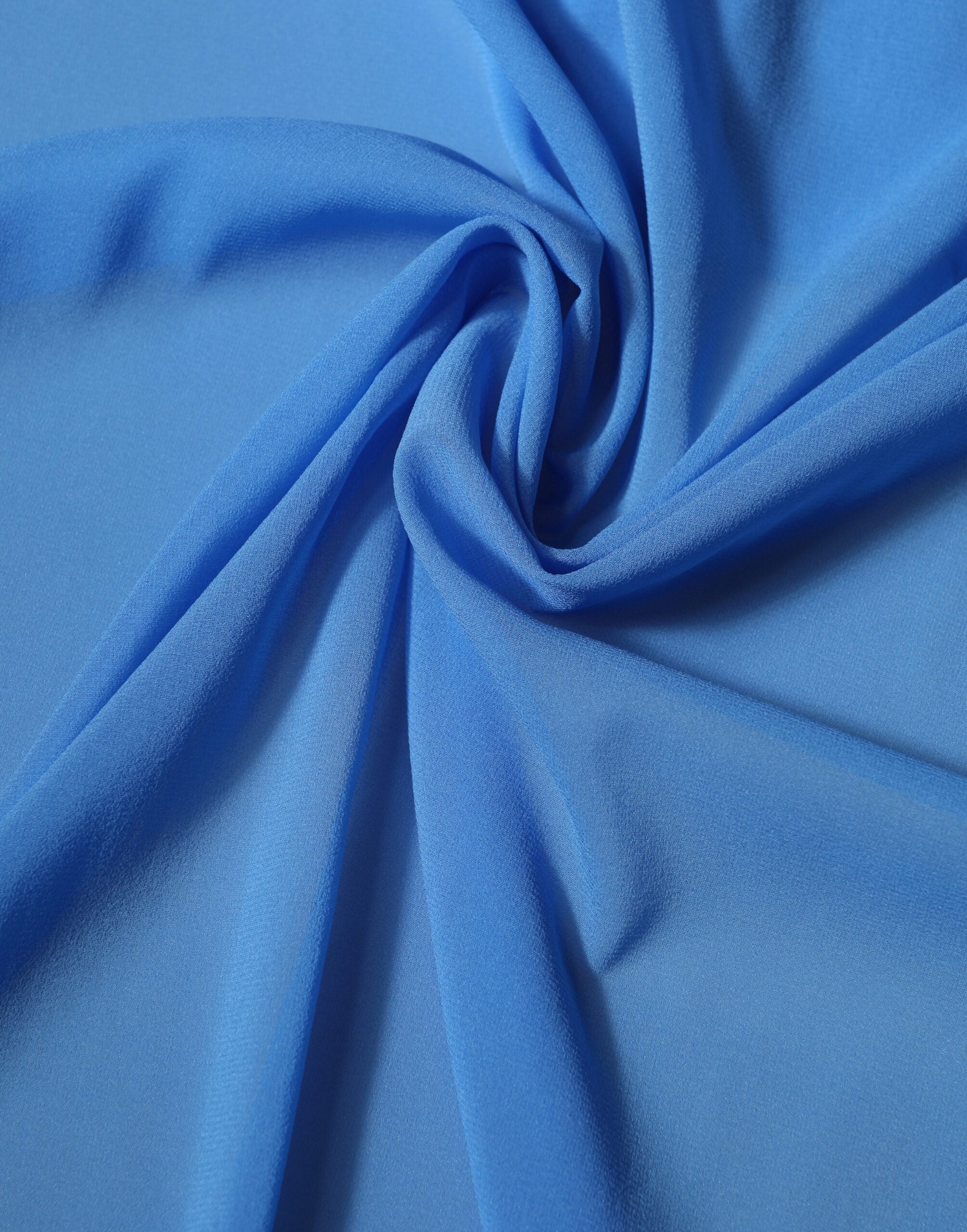 Sciarpa/stola Dolce & Gabbana in seta blu, 200 cm x 64 cm