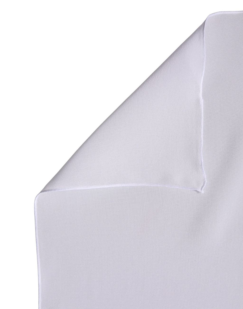 Dolce & Gabbana Sciarpa Stola Foulard Avvolgente in Seta Bianca 200 cm x 64 cm