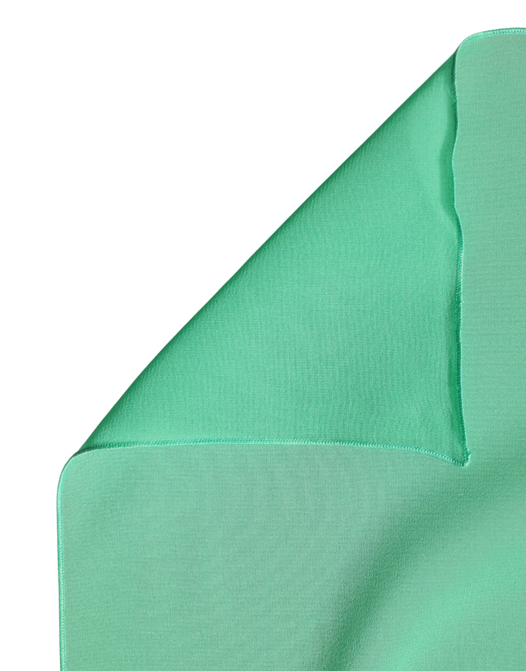 Sciarpa Foulard Stola Avvolgente in Seta Verde Dolce & Gabbana 200cm x 64cm