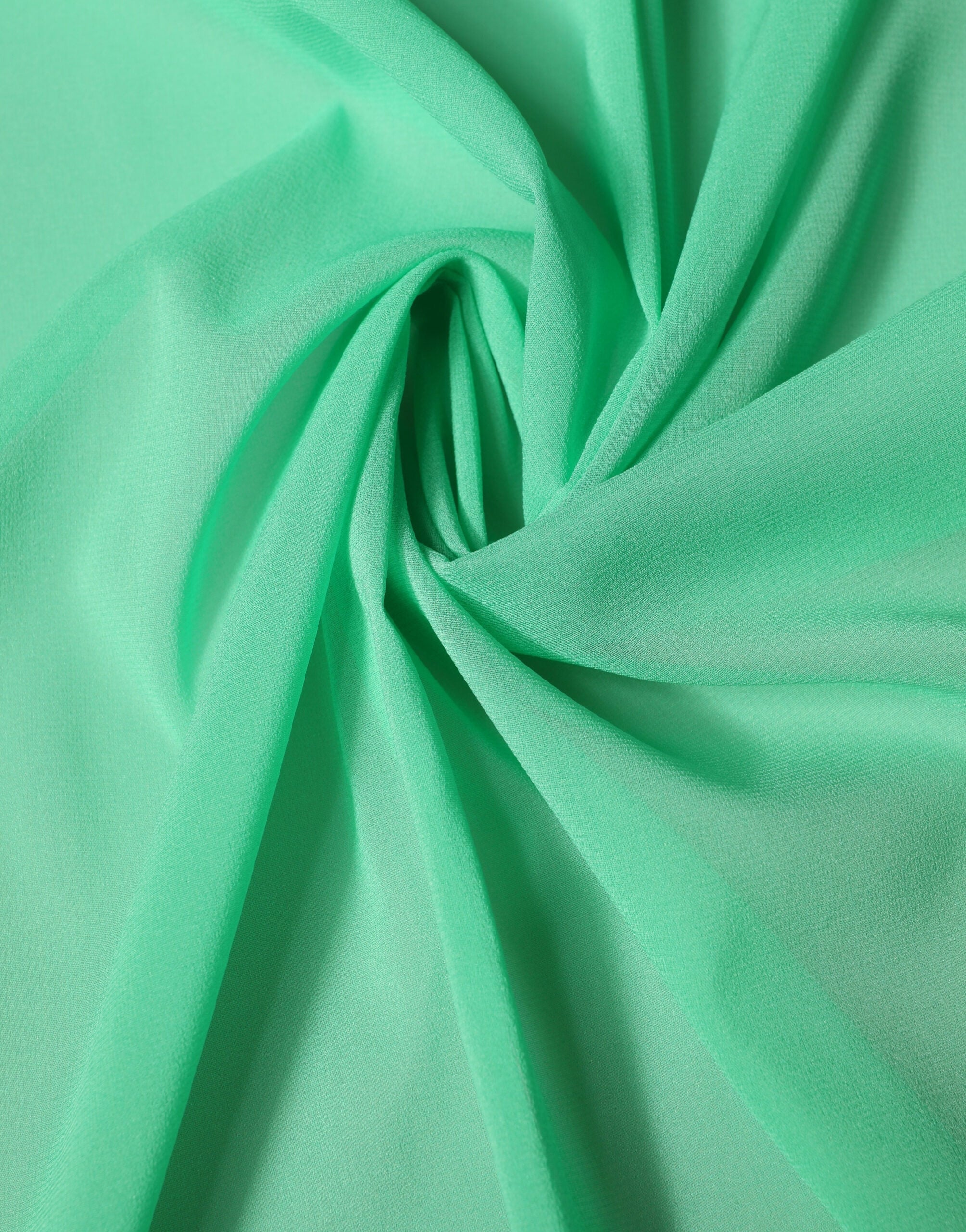 Sciarpa Foulard Stola Avvolgente in Seta Verde Dolce & Gabbana 200cm x 64cm