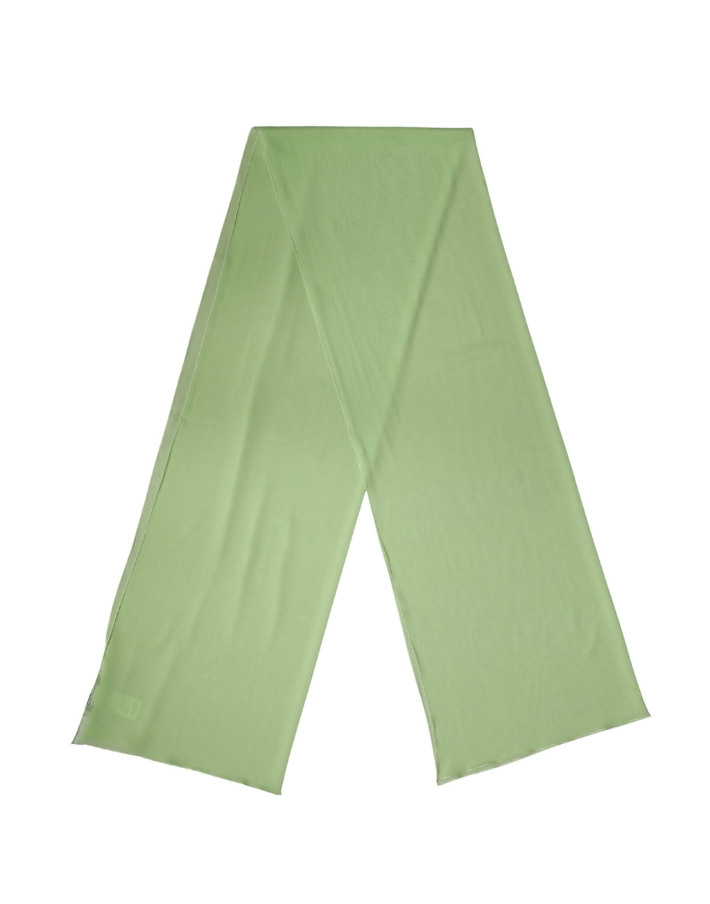 Sciarpa Dolce & Gabbana in Seta Verde Chiaro, Foulard, Sciarpa 200cm x 64cm