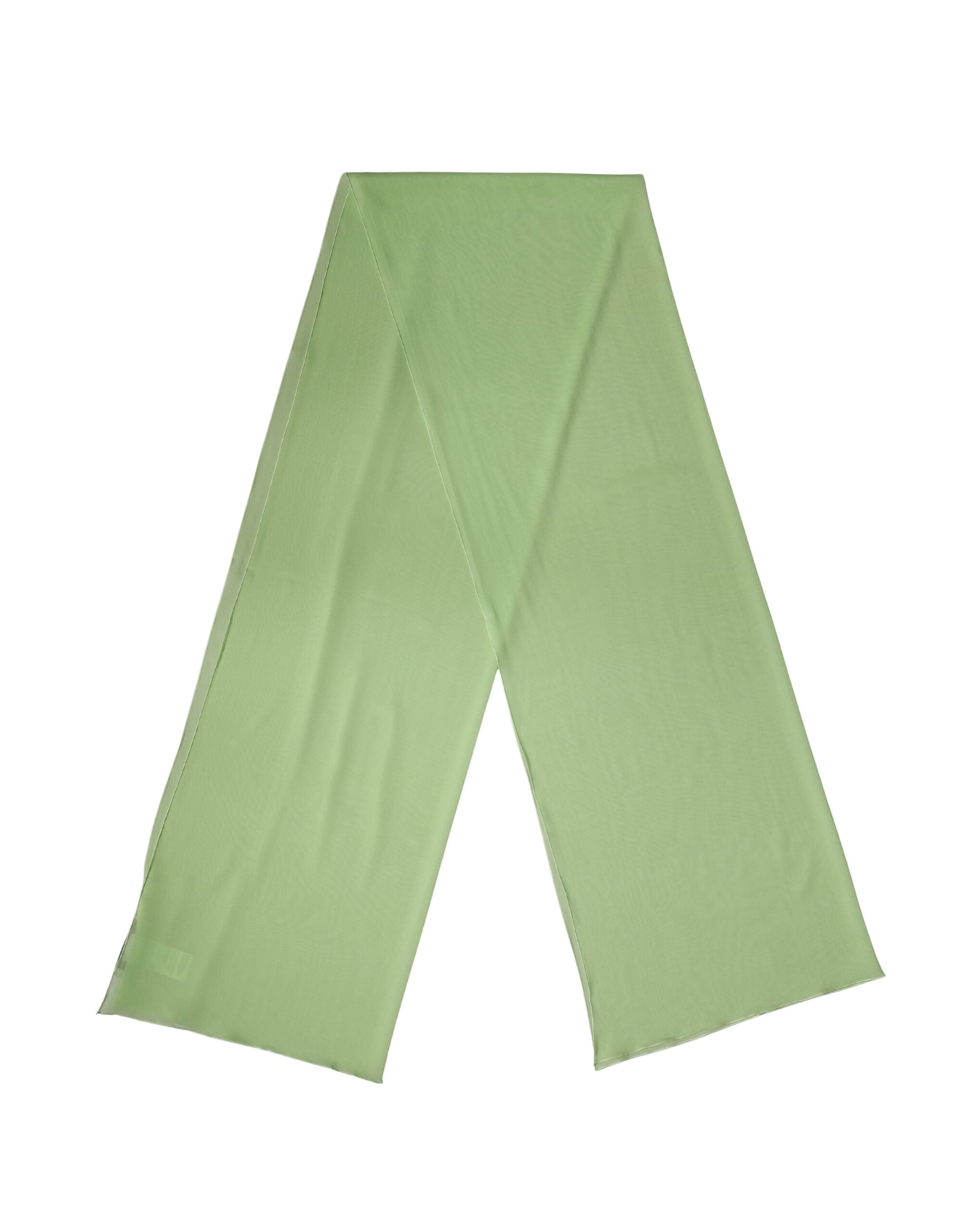 Sciarpa Dolce & Gabbana in Seta Verde Chiaro, Foulard, Sciarpa 200cm x 64cm