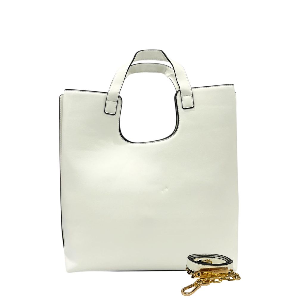 Twinset Borsa Bianca Donna in PU