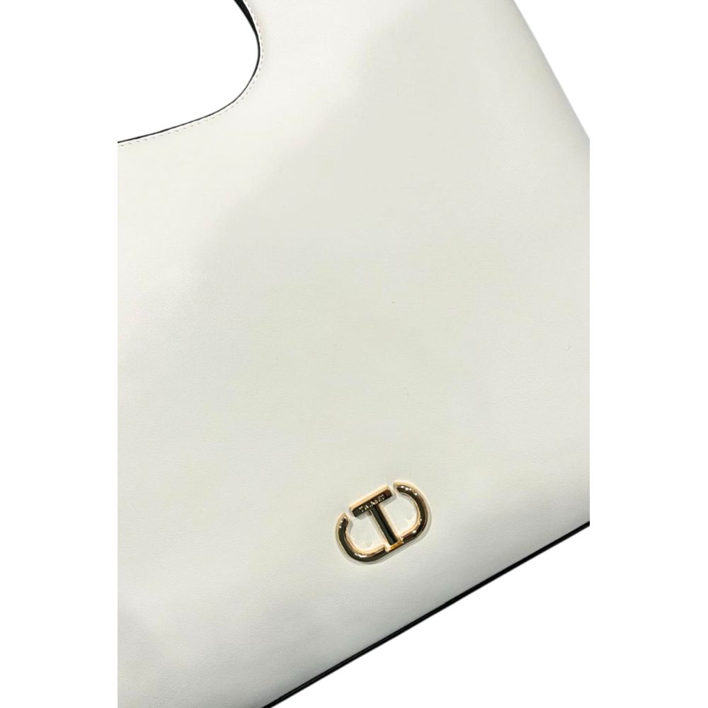 Twinset Borsa Bianca Donna in PU