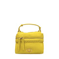 Borsa a mano Twinset da donna in PU giallo