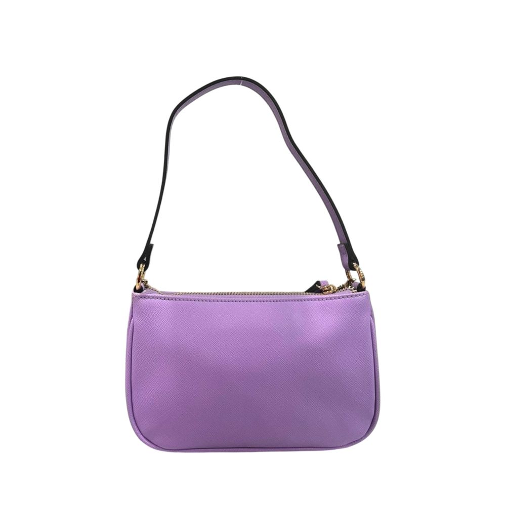 Borsa a spalla Twinset in PU viola da donna