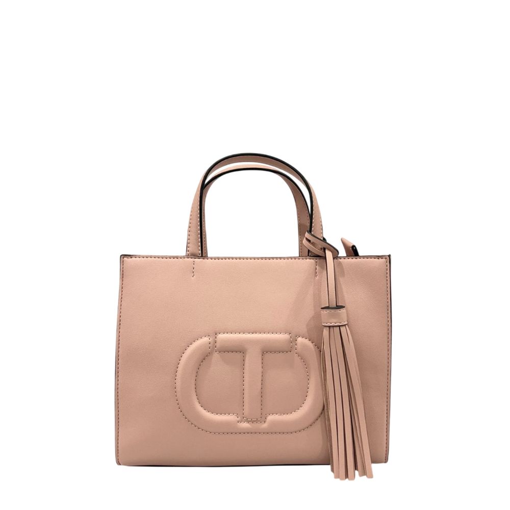 Borsa da donna Twinset in PU rosa