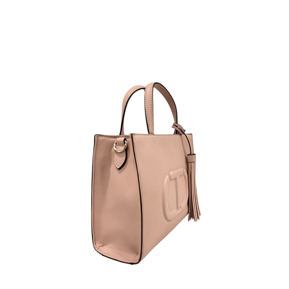 Borsa da donna Twinset in PU rosa